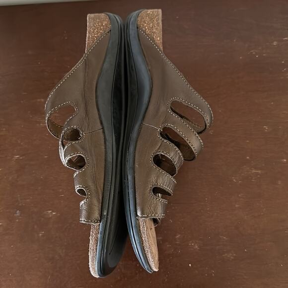 Dansko  | Janie Bronze Metallic Sandals Size 41 - Picture 3 of 10